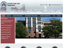 Tablet Screenshot of camdenparking.net